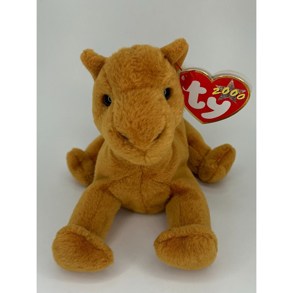 Niles - Camel - Ty Beanie Baby 2000  RETIRED  Stuffed Bean Plush With Tags